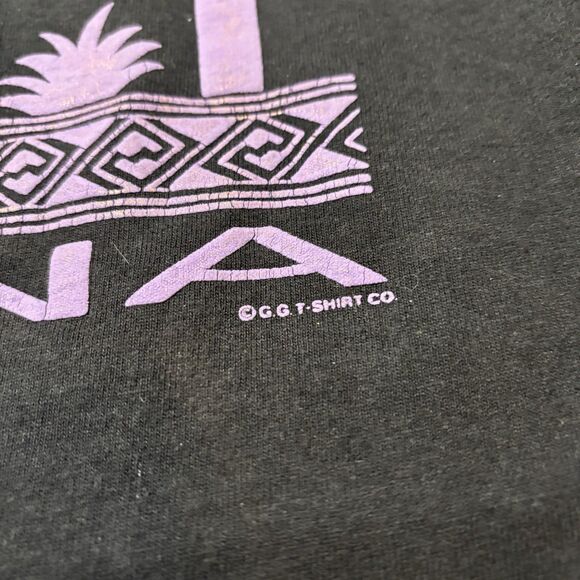 Vintage Arizona Southwestern Black Graphic T-Shirt Mens XL Fruit Of The Loom 90s - Picture 3 of 8